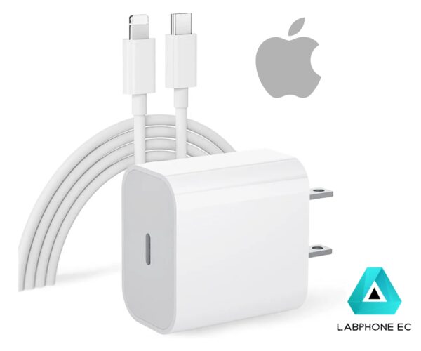 CARGADOR IPHONE CERTIFICADO MFI 25W AMAZON